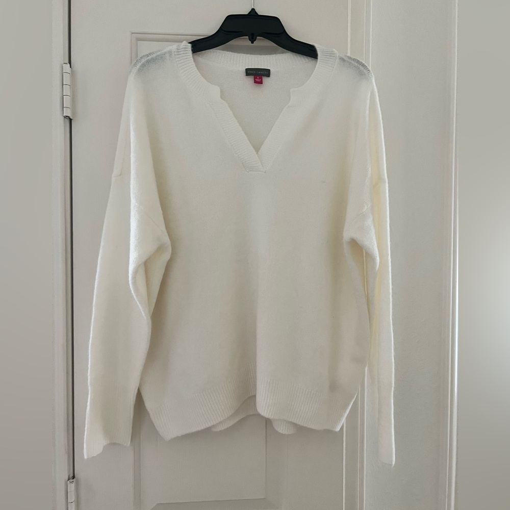 Vince Camuto, light beige sweater, Small